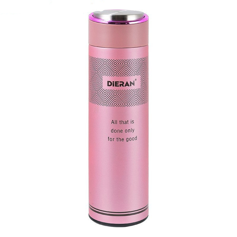 Portable Vacuum Insulated Stainless Steel Tea Bottle