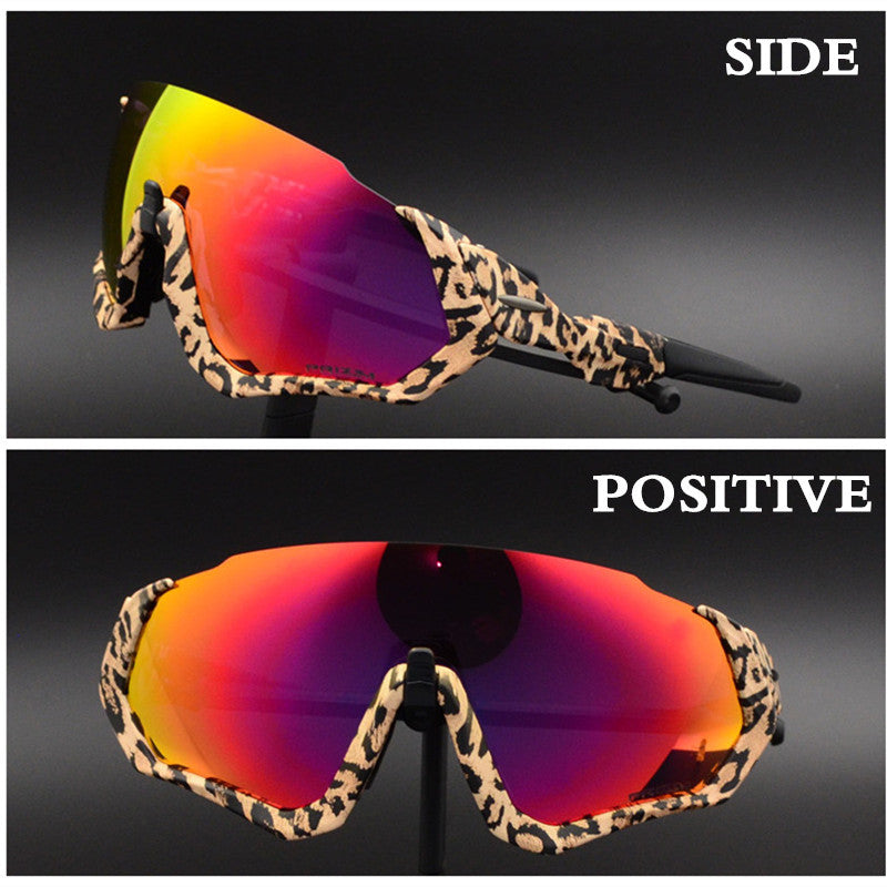 Photochromic cycling sunglasses