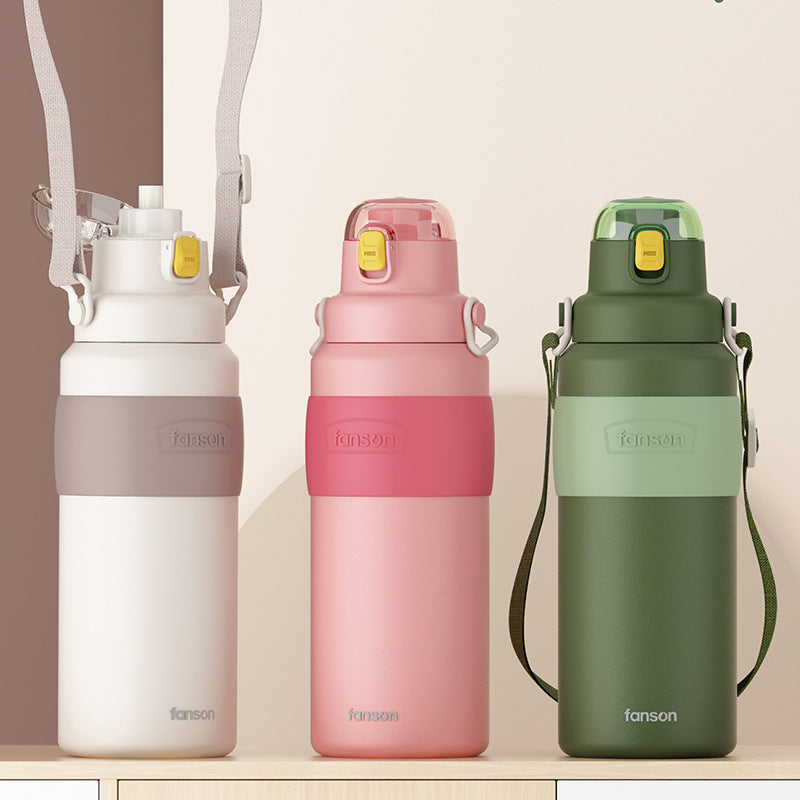 Large Capacity Water Bottle  -Vacuum Insulation