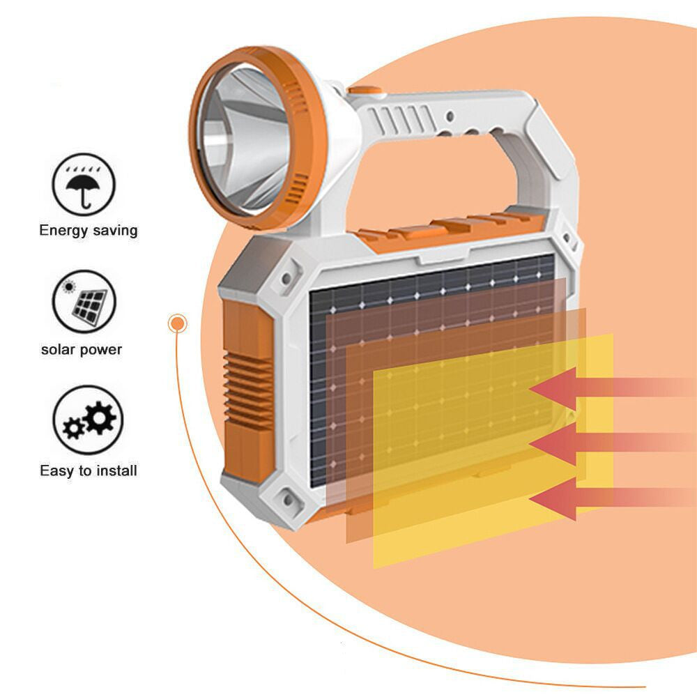 Multi-functional Solar LED Searchlight