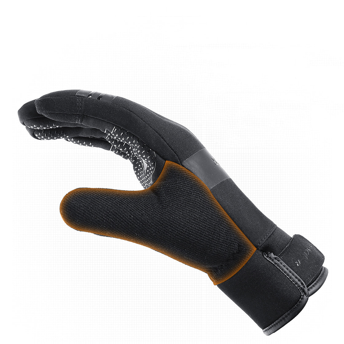 Water-Resistant Touch Screen Ski Gloves with Anti-Splash Design