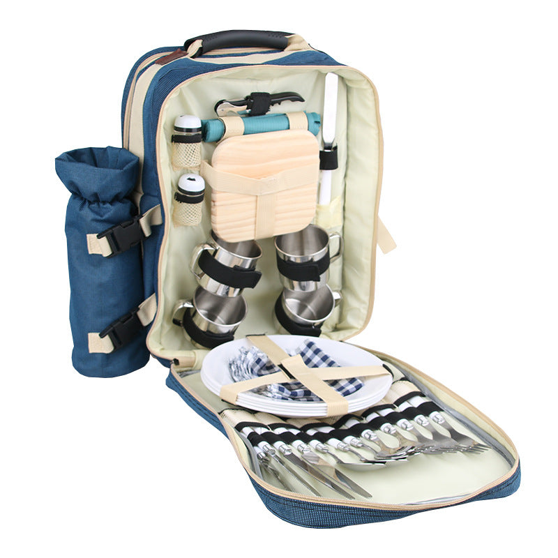 lightweight backpack with Tableware Set