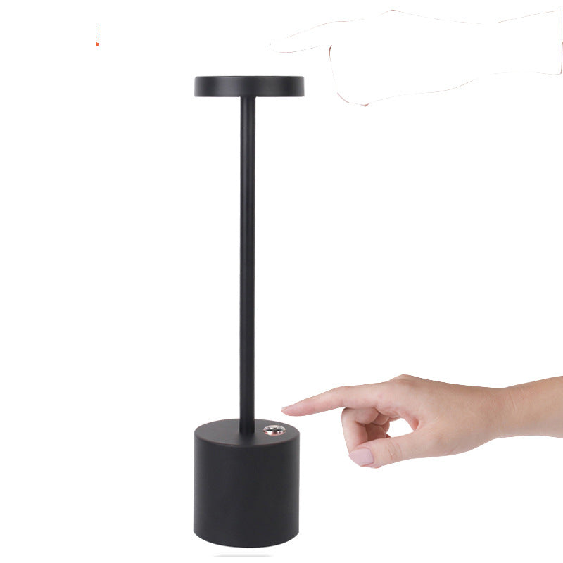 Waterproof Rechargeable LED Desk Lamp with Touch Dimming