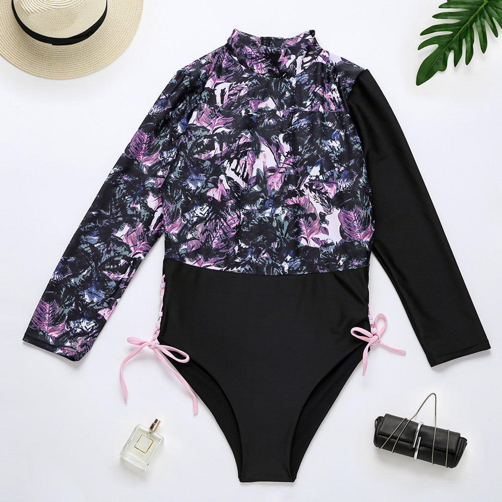 Long-sleeved Swimsuit Sunscreen Surfing Suit