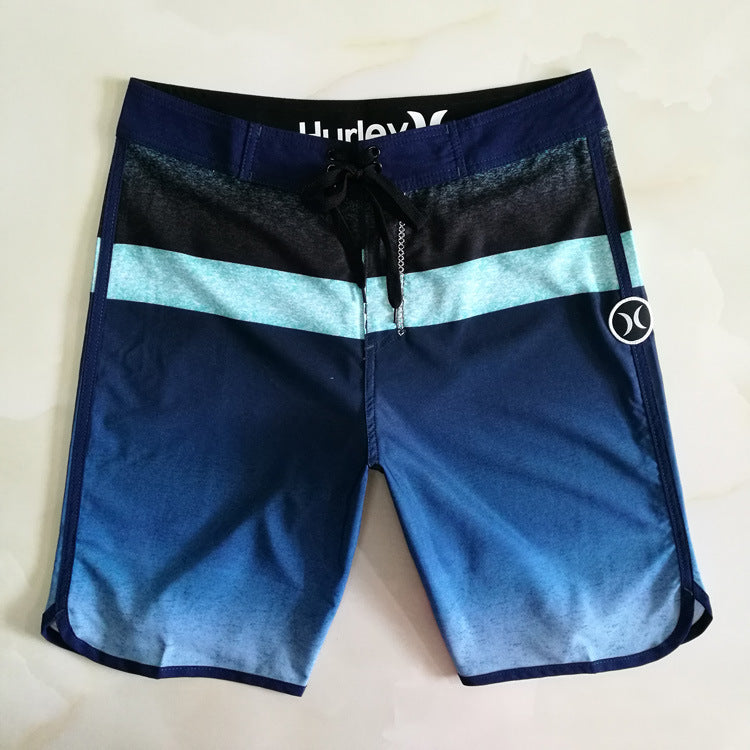 Men's Beach Shorts, Quick-drying Loose Color Surfing Shorts