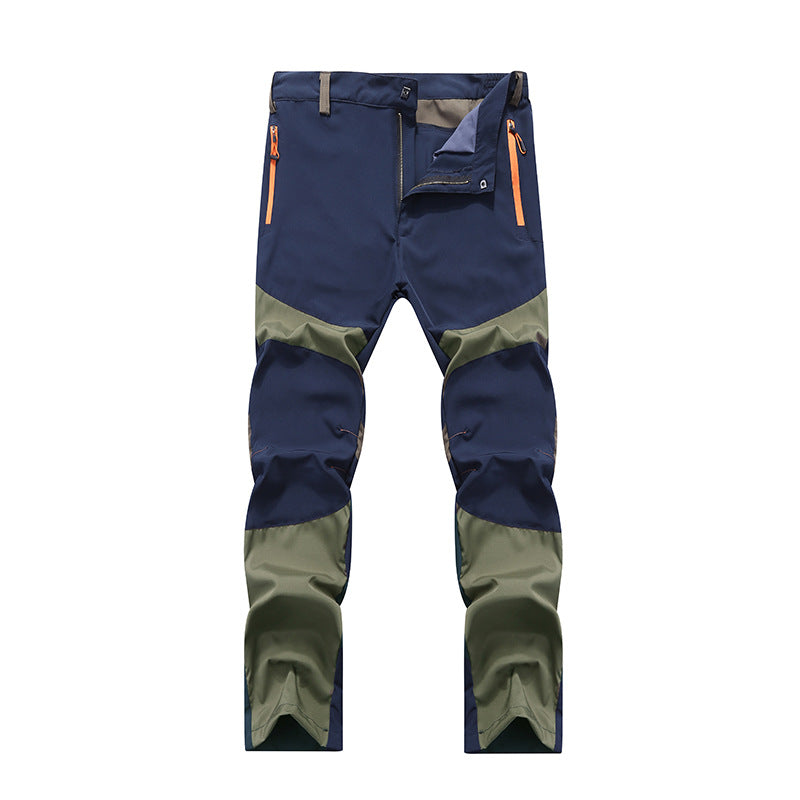 Hiking Pants with Reinforced Knees and Breathable Fabri