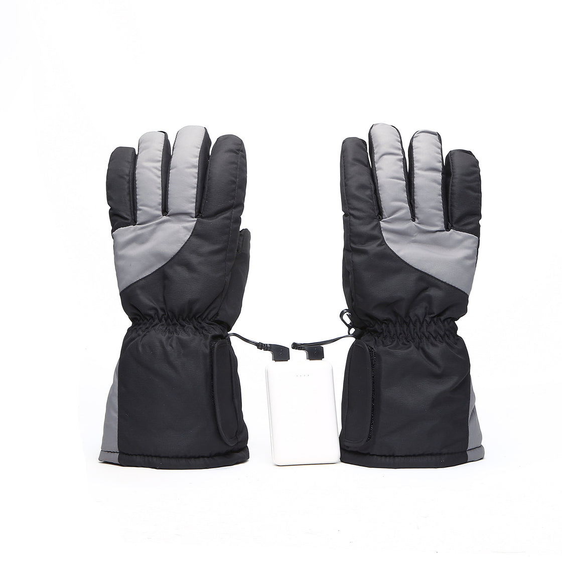 Long-Lasting USB Heated Ski Gloves with Battery Indicator