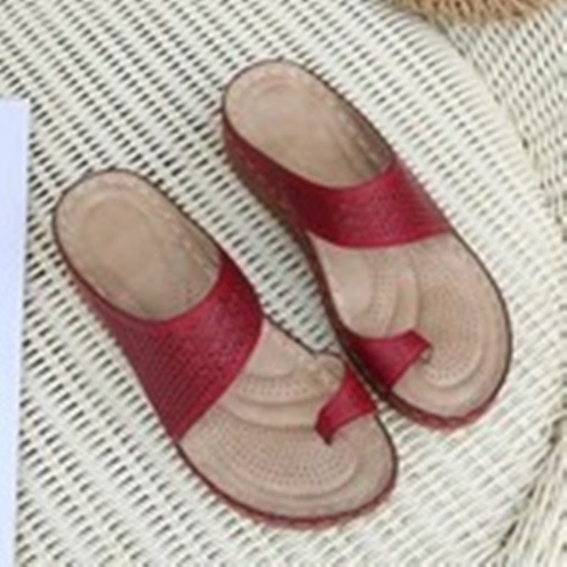 Plus size comfortable beach sandals