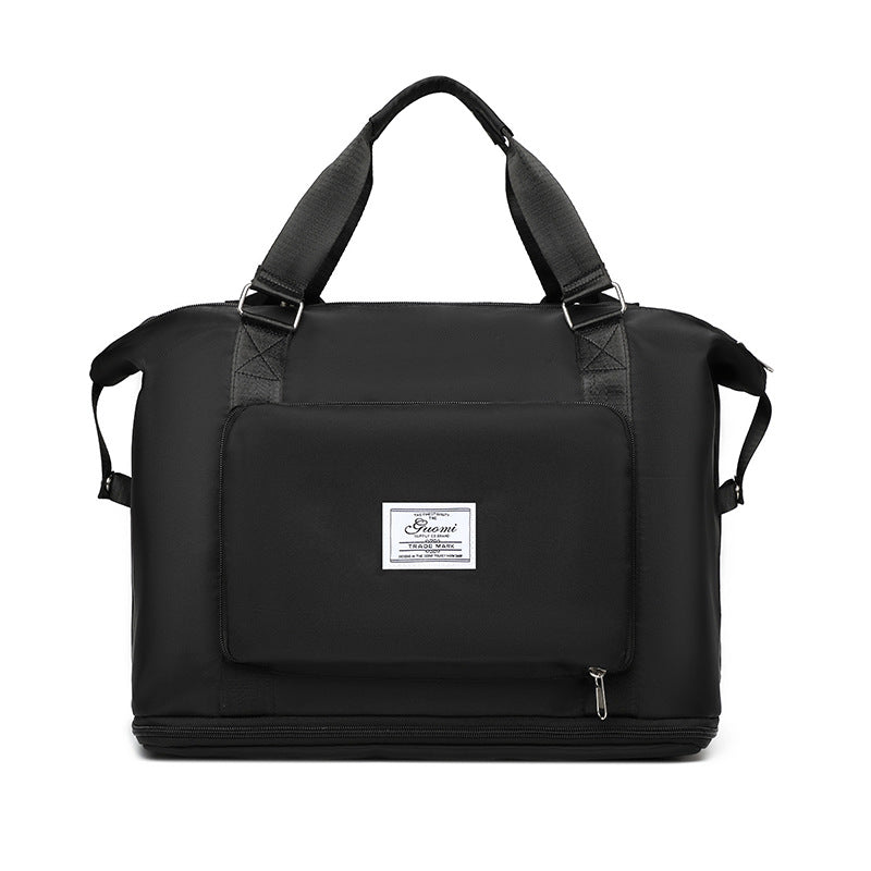 Black Travel Handbag