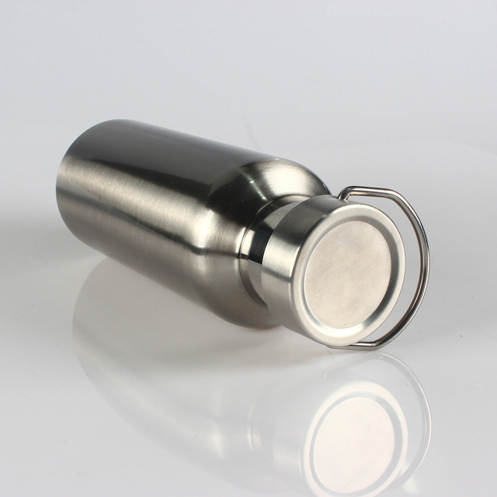 Simple and Easy-to-Use Stainless Steel Sports Bottle