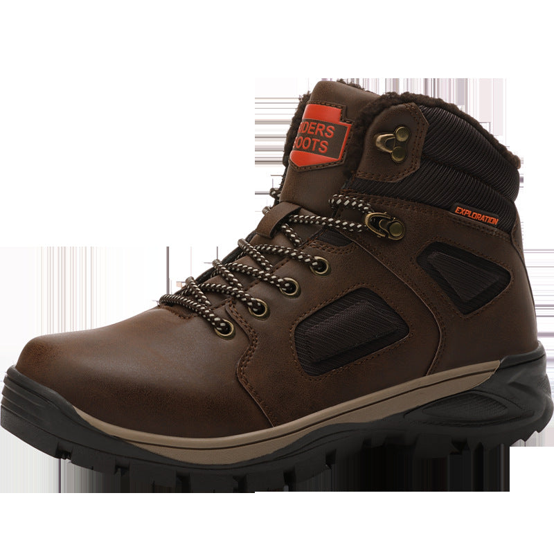 Men's high-top snow boots