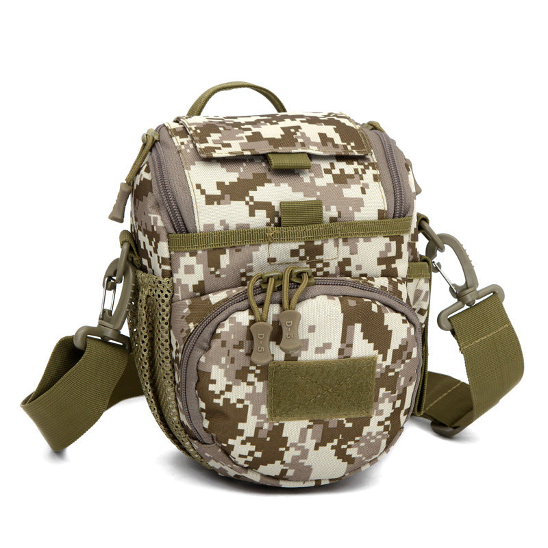 Spacious Camo Camera Bag