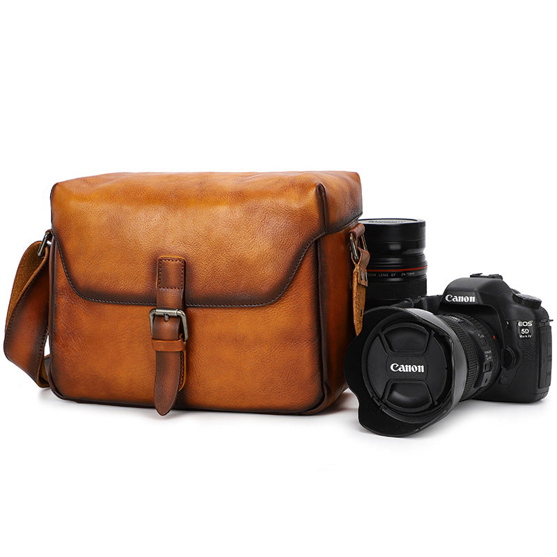 Leather Camera Bag