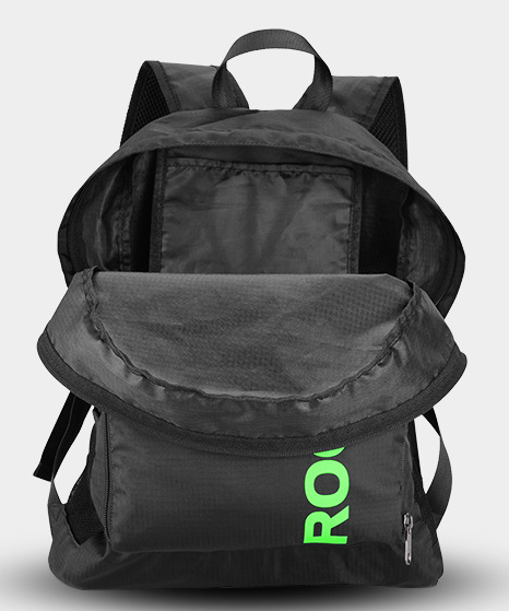 Foldable backpack for both genders