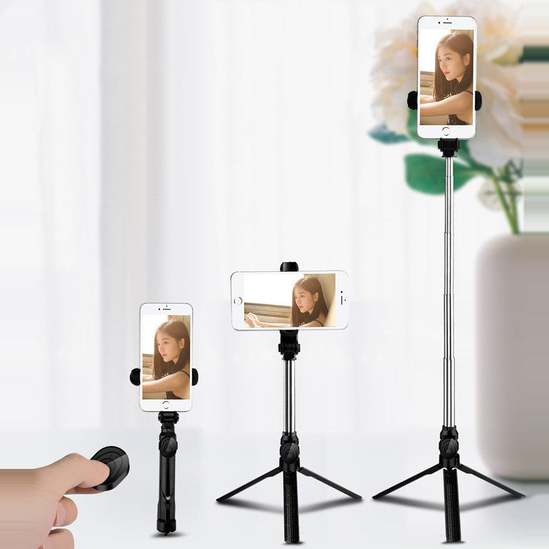 Apple-Compatible Selfie Stick -With Tripod Base