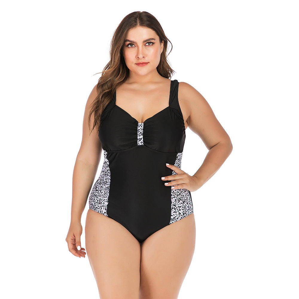 One-piece plus size swimsuit