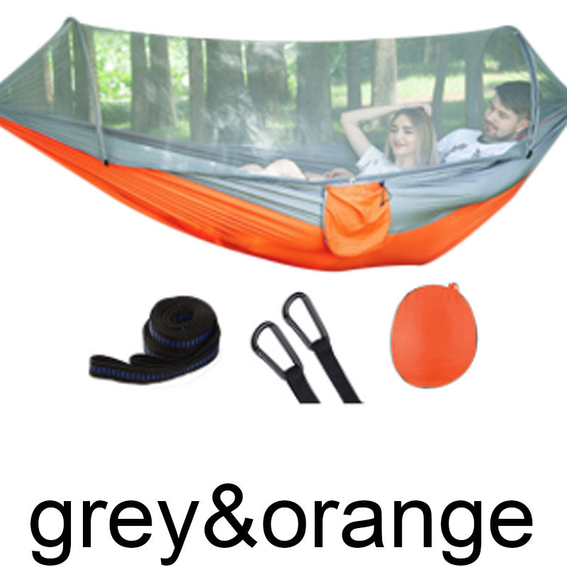 2 Person Hammock with Built-in Mosquito Net