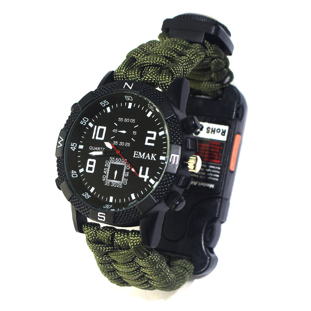 Survival Bracelet Watch for Men and Women