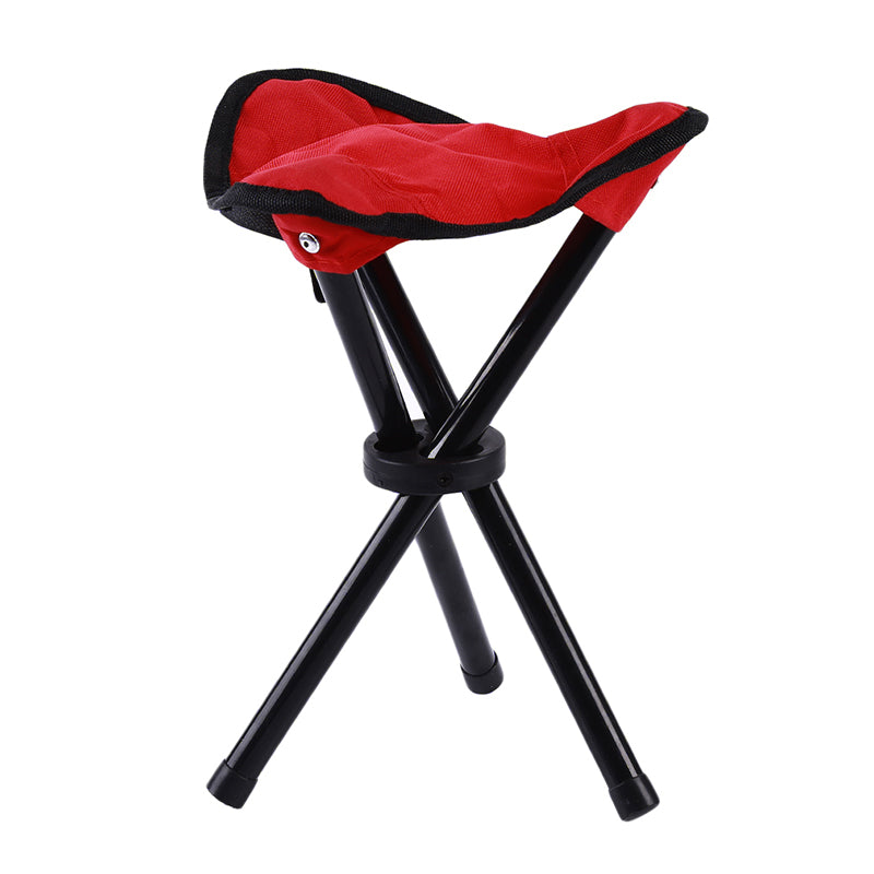 Three-legged camping foldable chair