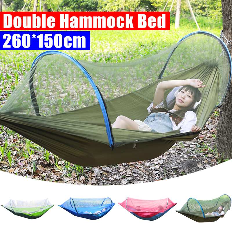 Portable 2 Person Hammock with Mosquito Net