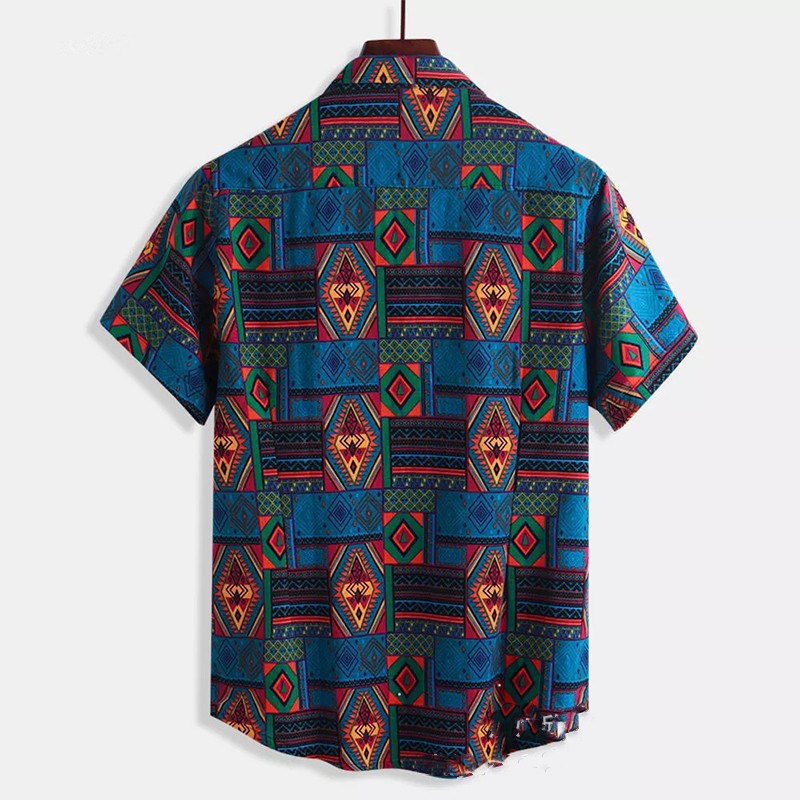 Men's Explosive Fashion Beach Shirt Printed Shirt