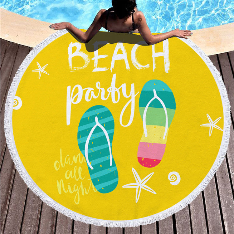 Unique Round Beach Towel 