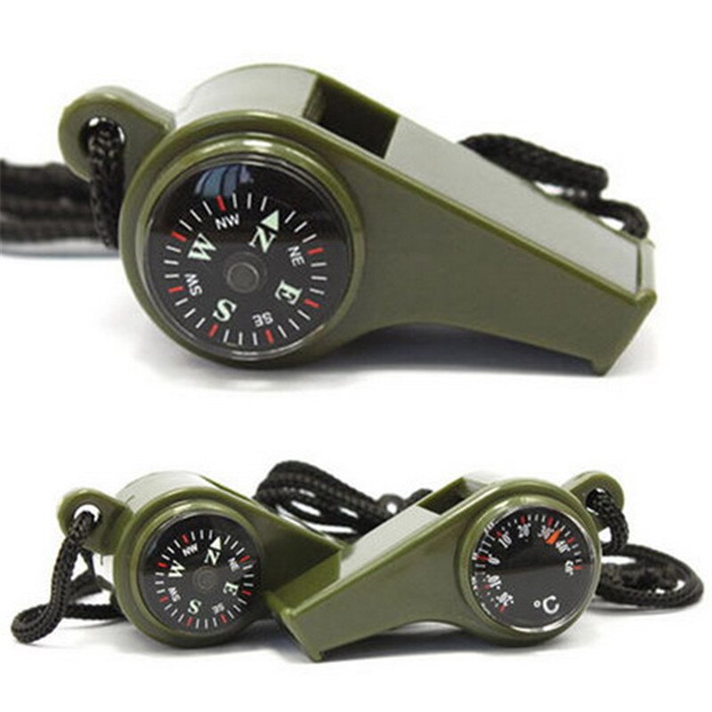 Three-in-one survival whistle -Best for Adventures