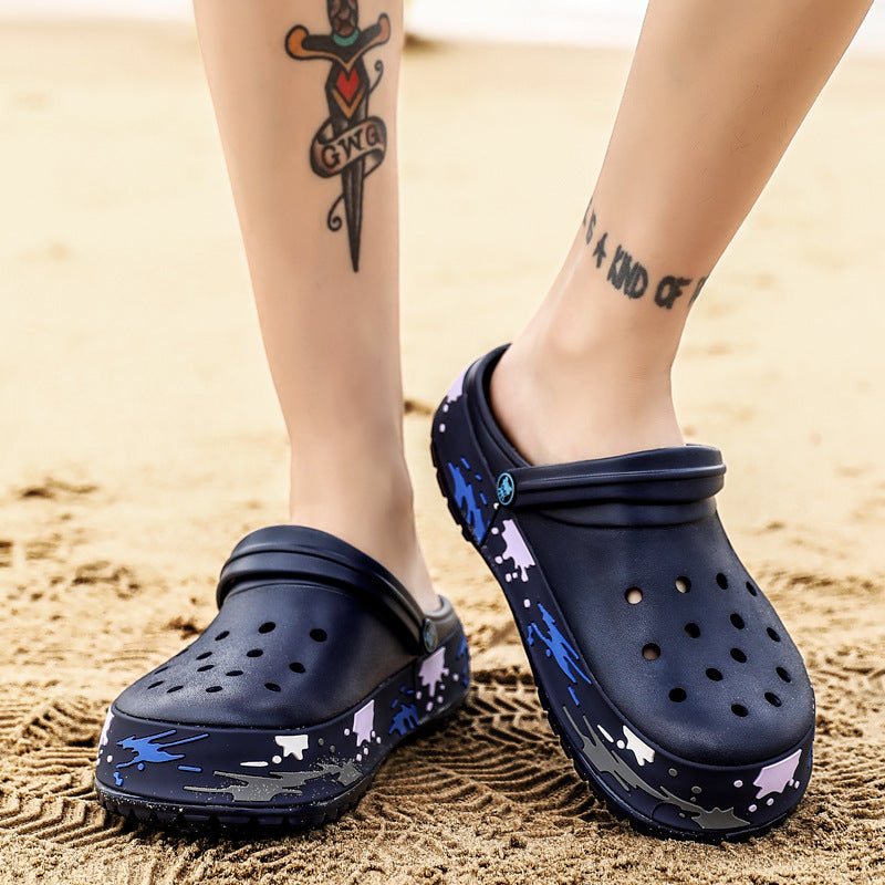 Schoolgirl sandals beach slippers