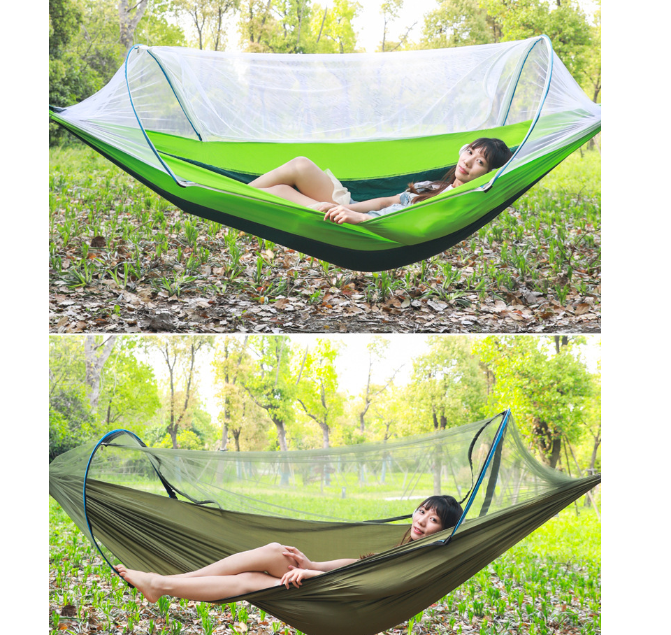 Portable 2 Person Hammock with Mosquito Net