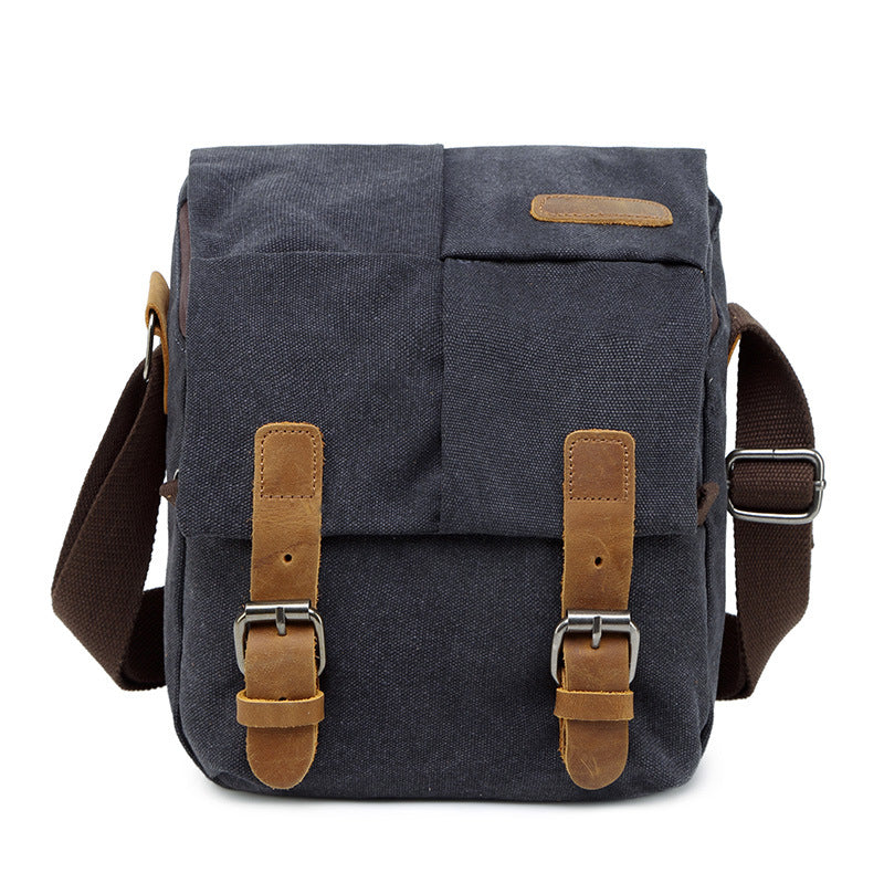 Single-Shoulder Canvas SLR Camera Bag