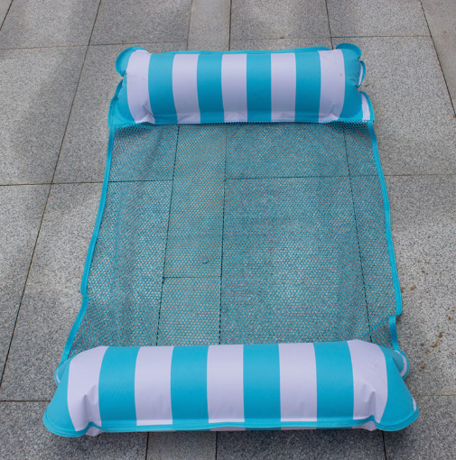 Portable Striped Hammock Floating Bed 