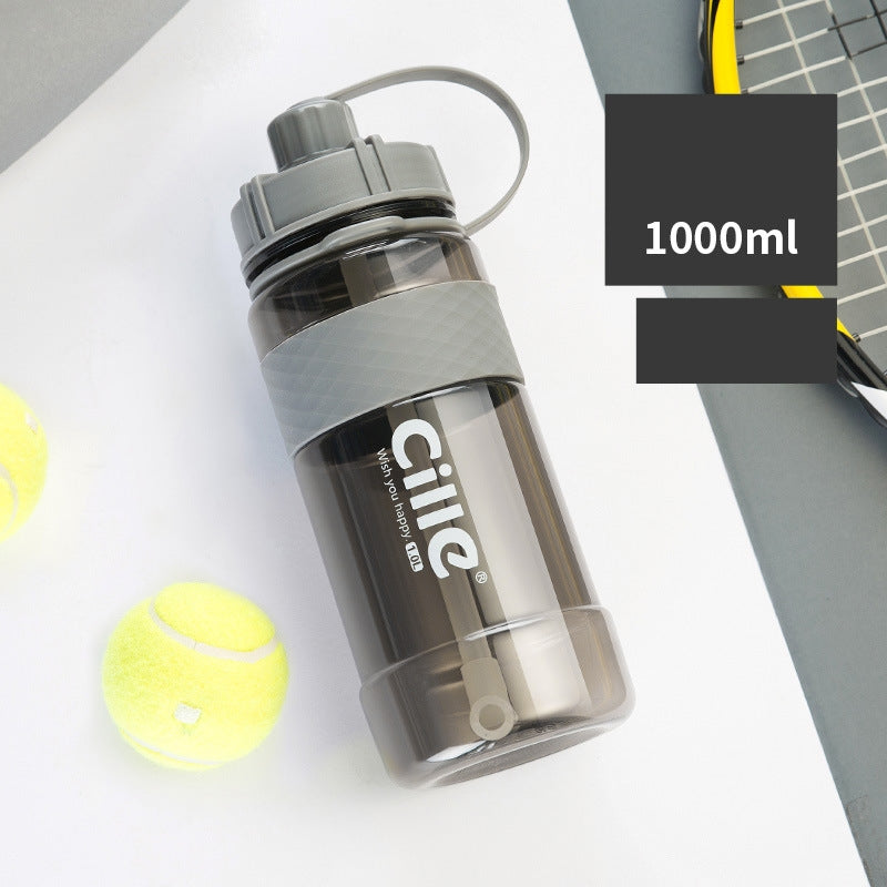 Portable Water Bottle with Straw