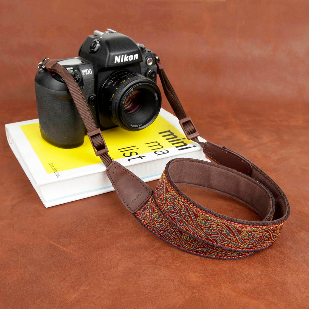 Embroidered Camera Neck Strap