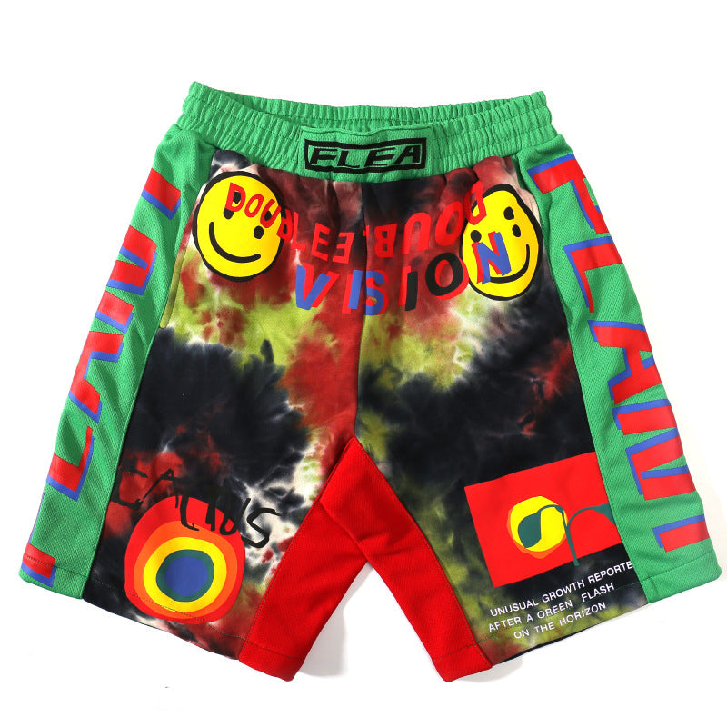 Men's printed loose beach shorts