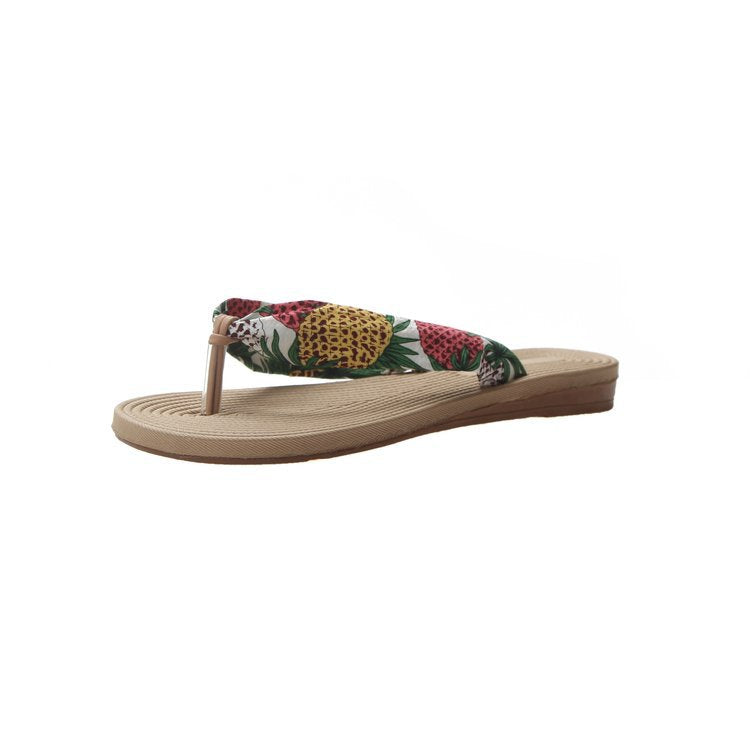 Flat Heel Flip Flops Beach Sandals And Slippers