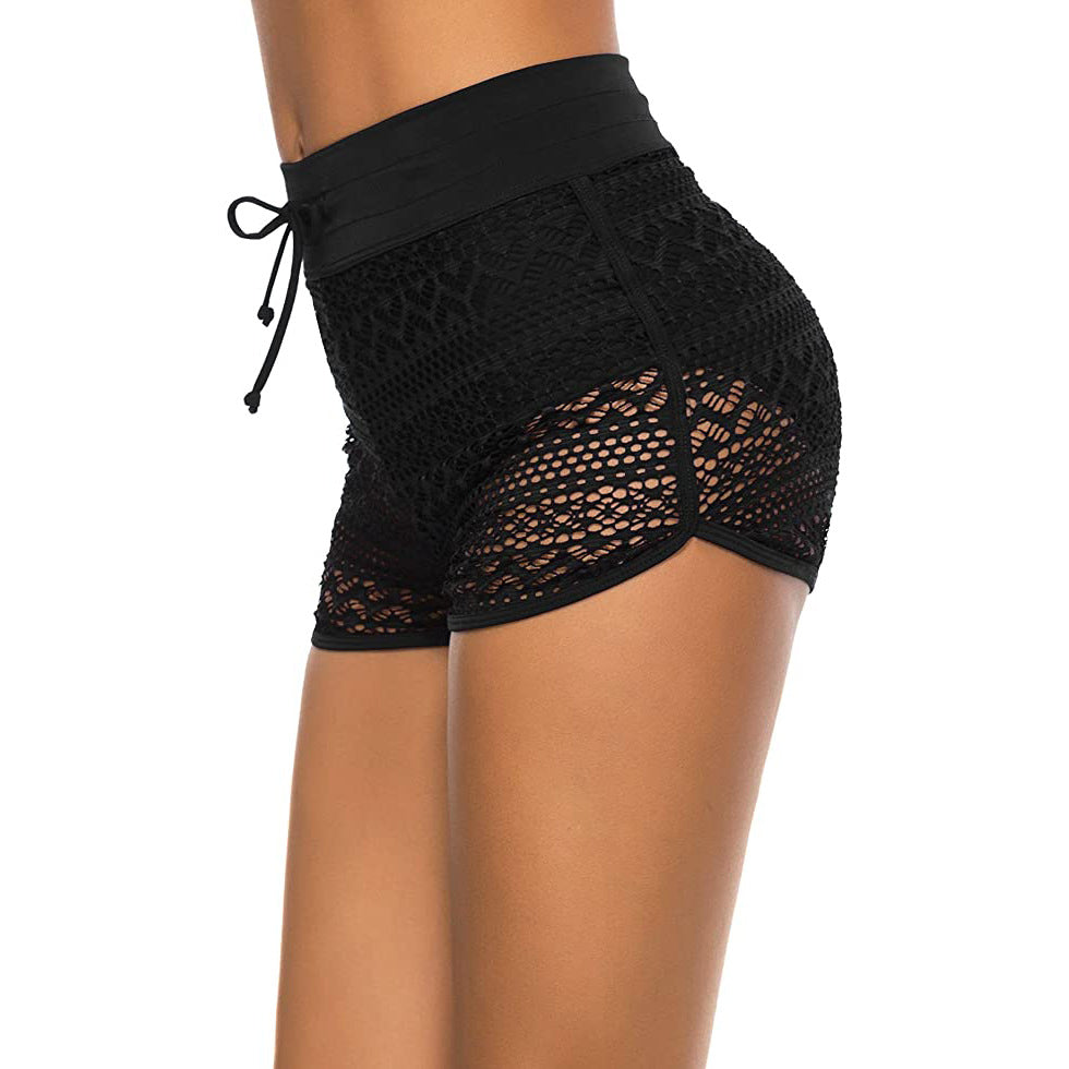 Ladies Swim Shorts Lace Can Be Launched Shorts