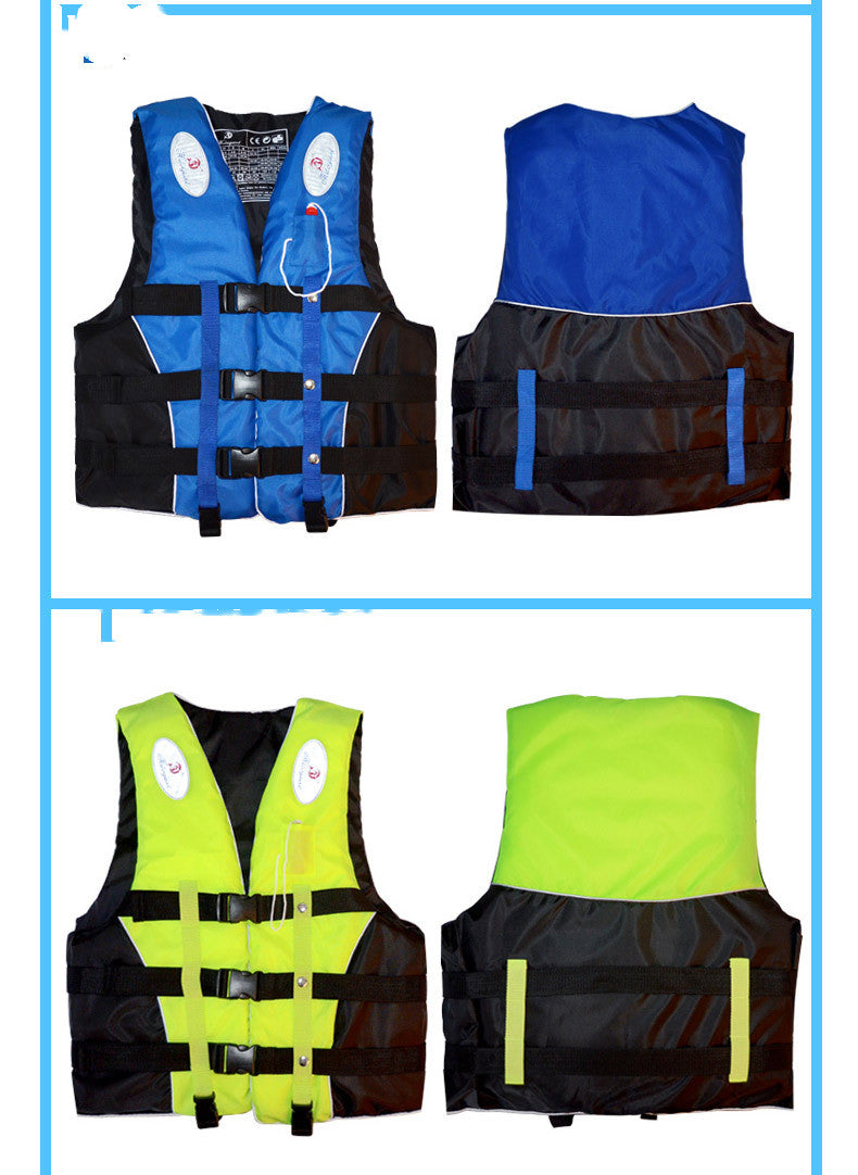 Water Safety Vest with Emergency Whistle