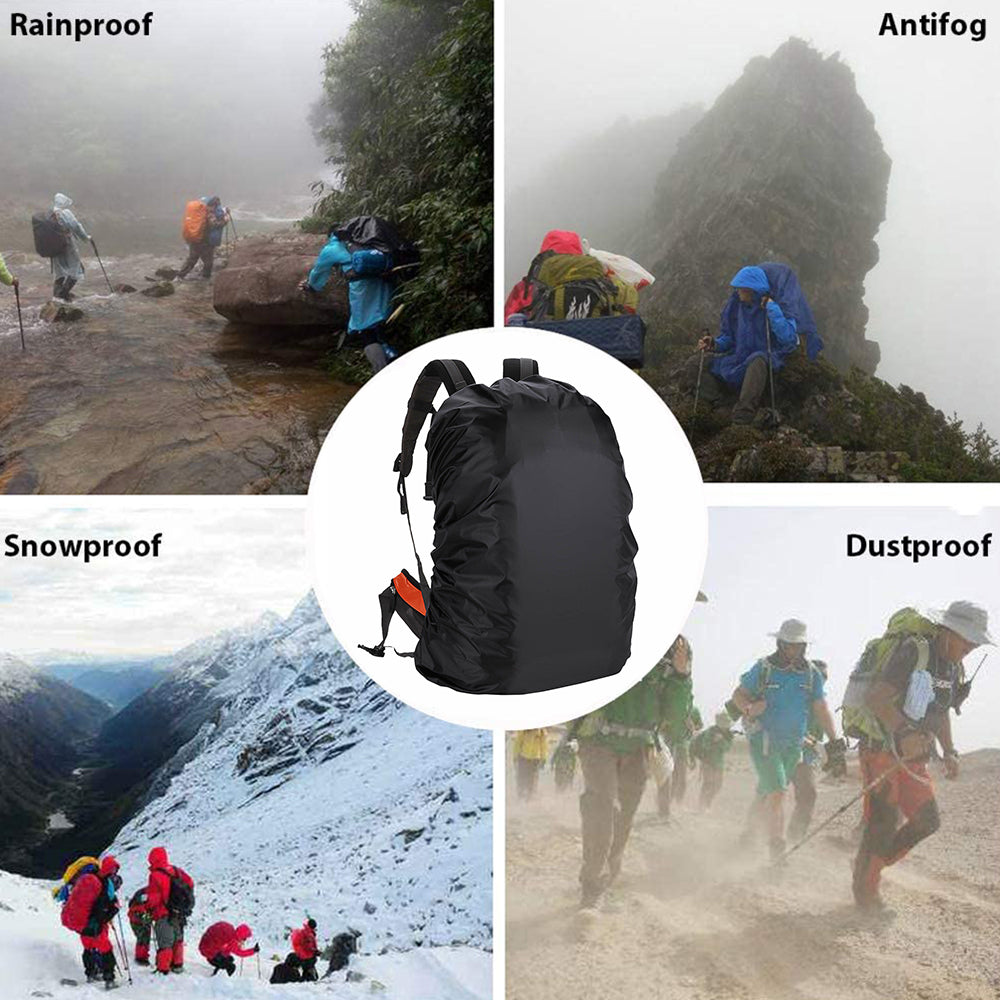 you can trust our covers to protect your backpack from rain, snow, fog, dust and all kinds of weather.