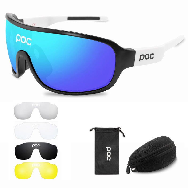 Stylish cycling sunglasses with high quality frames