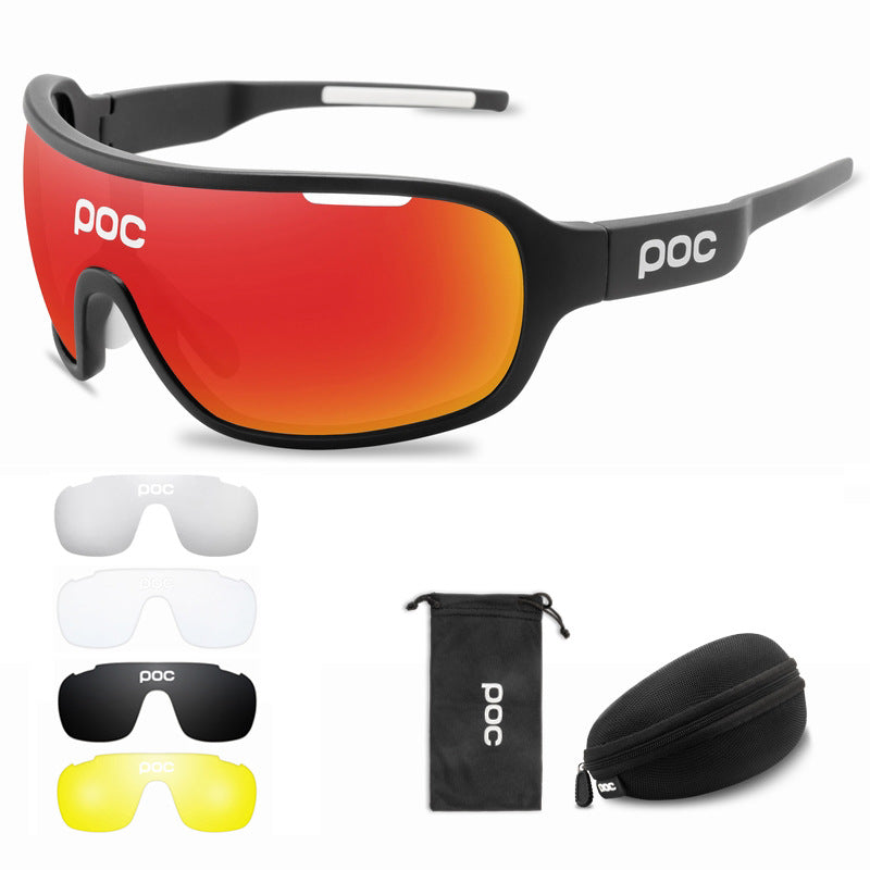 Polarized cycling sunglasses