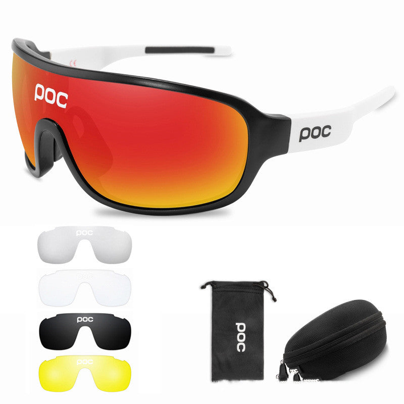 Polarized photochromic bicycle sunglasses