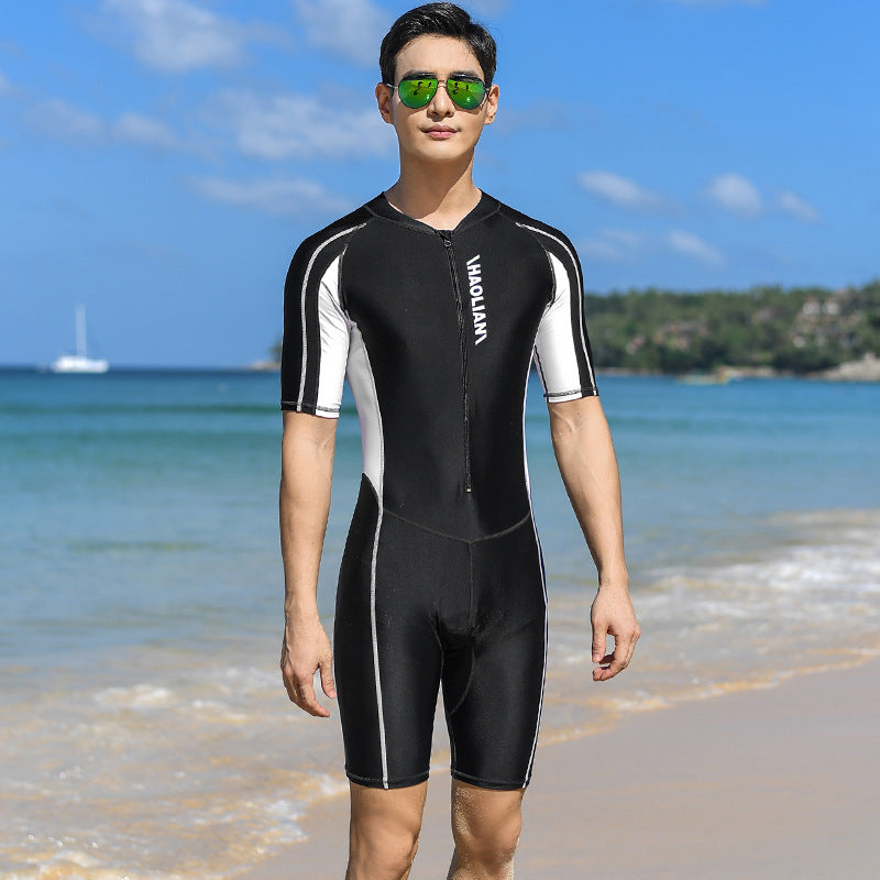 Short-Sleeved Swimsuit for Men