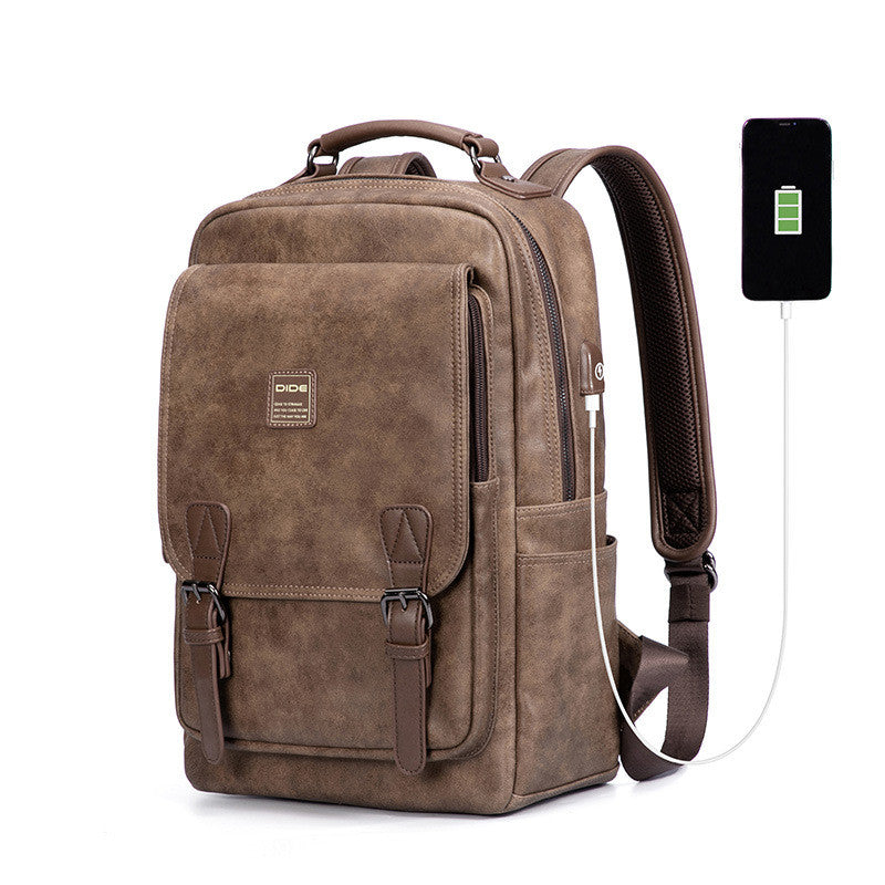 backpack with built-in charger