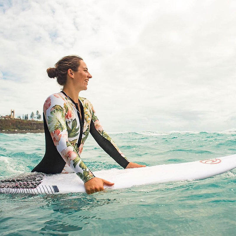  One Piece Printed Swimsuit for women surfers