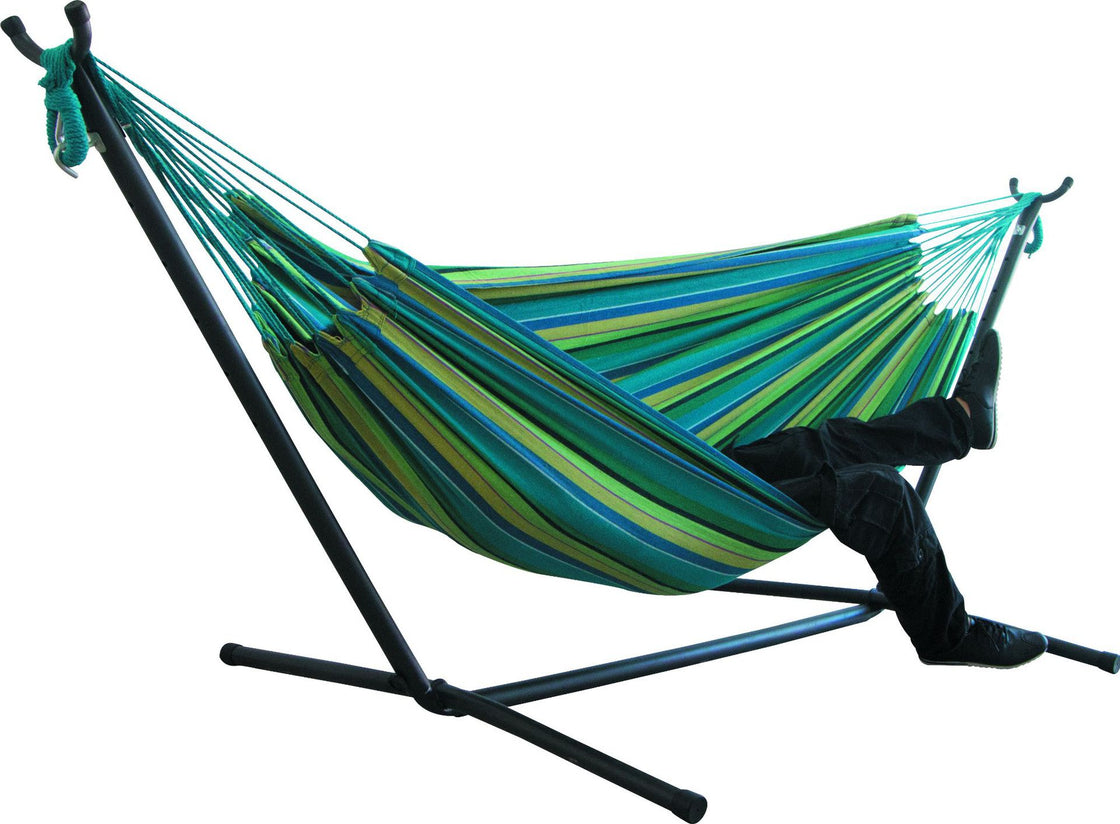 Spacious Canvas Hammock for Relaxing in the Backyard or at the Beach