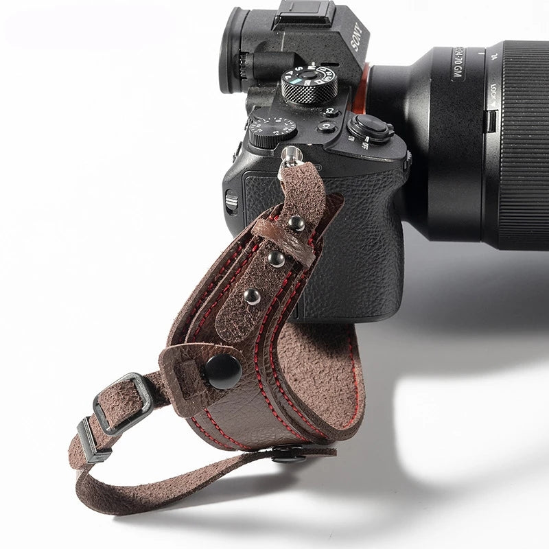 Leather Wrist Strap for Camera