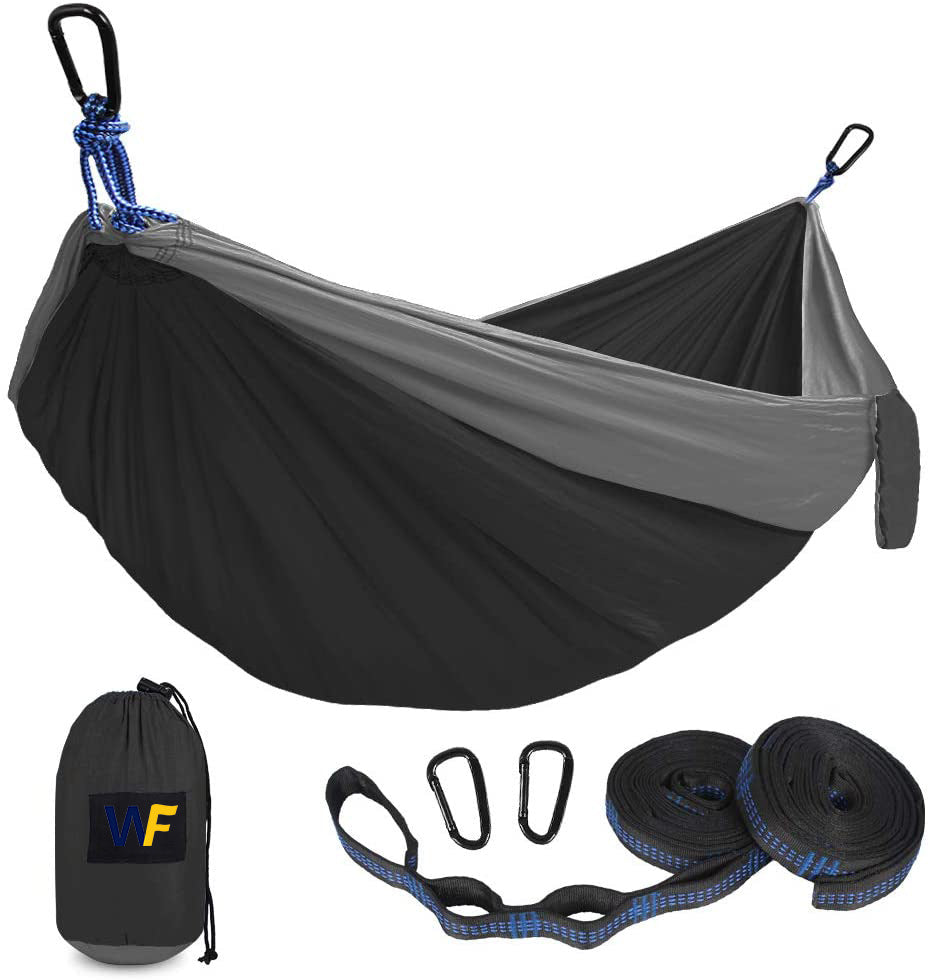 Parachute Cloth Camping Hammock -Outdoor Relaxation