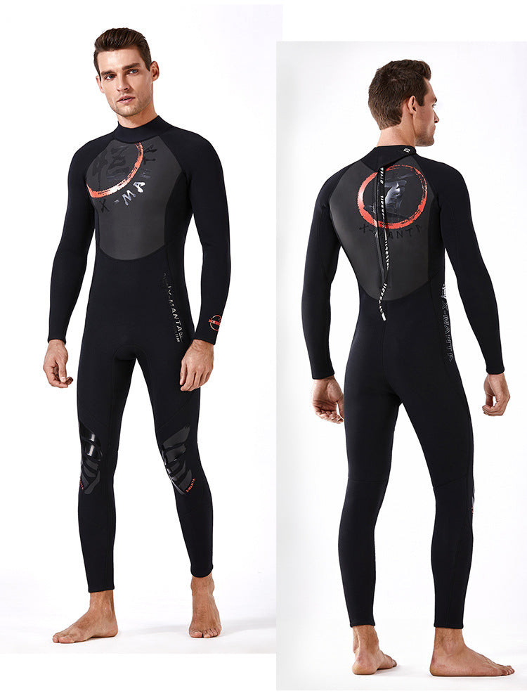 Long-Sleeved Warm Snorkeling Surfing Sunscreen Jellyfish Suit