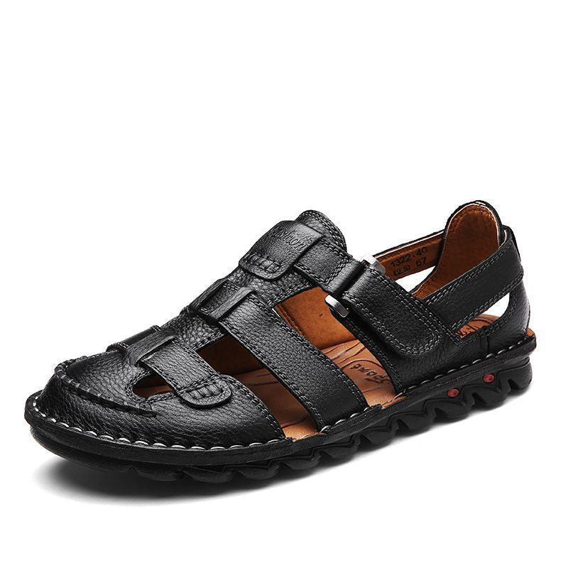 Sandals Men's Non Slip Beach Shoes Baotou Sandals