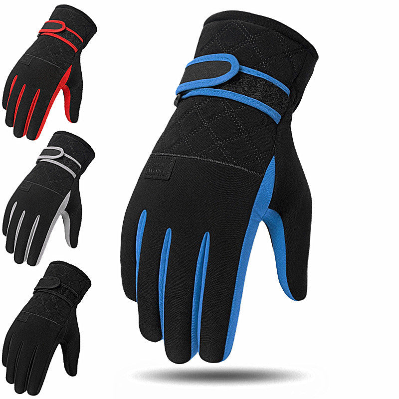 Water Resistant Down Cotton Ski Gloves